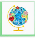 Floral Globe Quilling Card BL1344