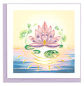 Special Edition Lotus Flower Quilling Card BL1350
