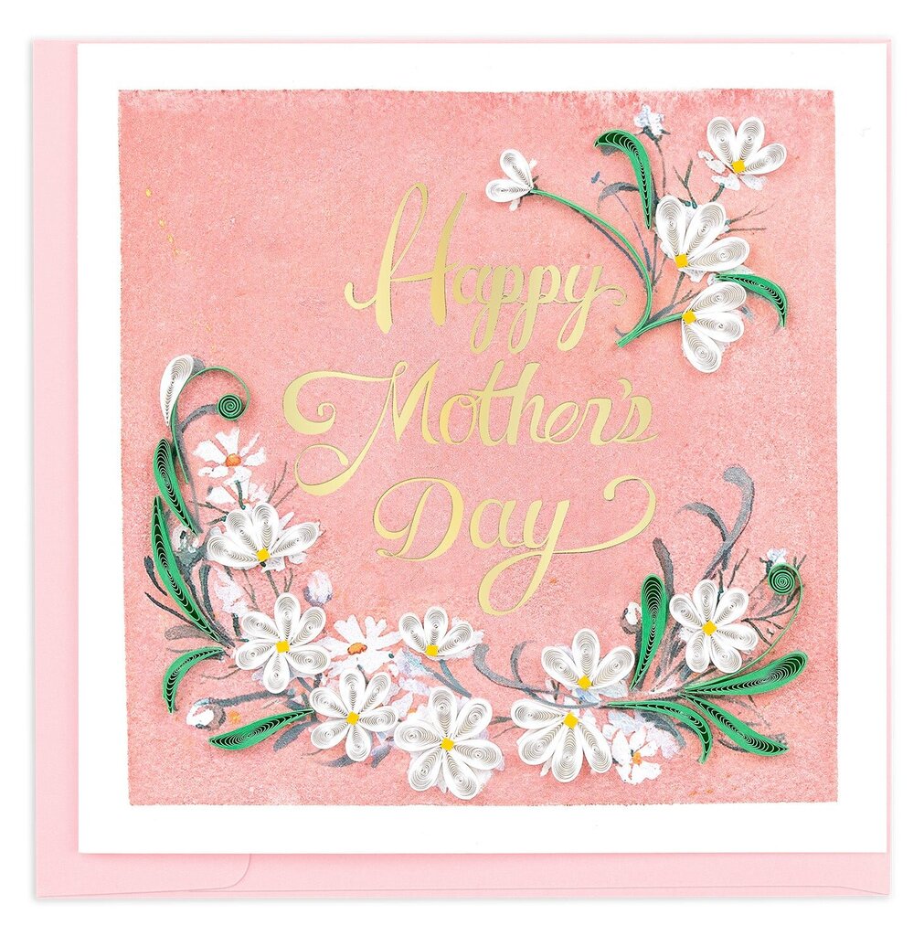 Mother's Day Daisies Quilling Card SO769