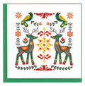 Scandinavian Christmas Quilling Card HD6057