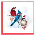 Snowbirds Quilling Card HD6018