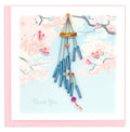 Thank You Spiral Wind Chime Quilling Card TY011