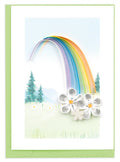 Rainbow Gift Enclosure Quilling Card GE587