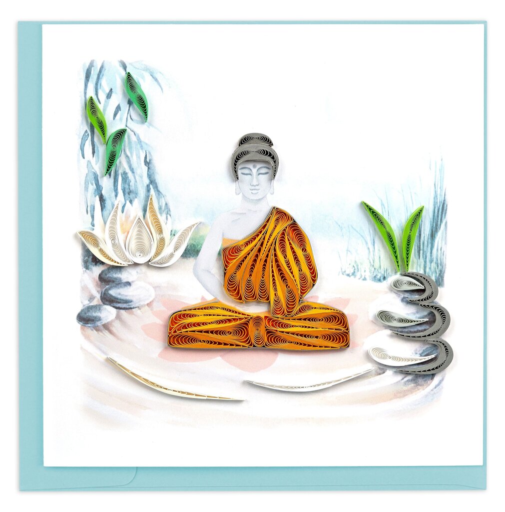 Buddha Quilling Card BL1477