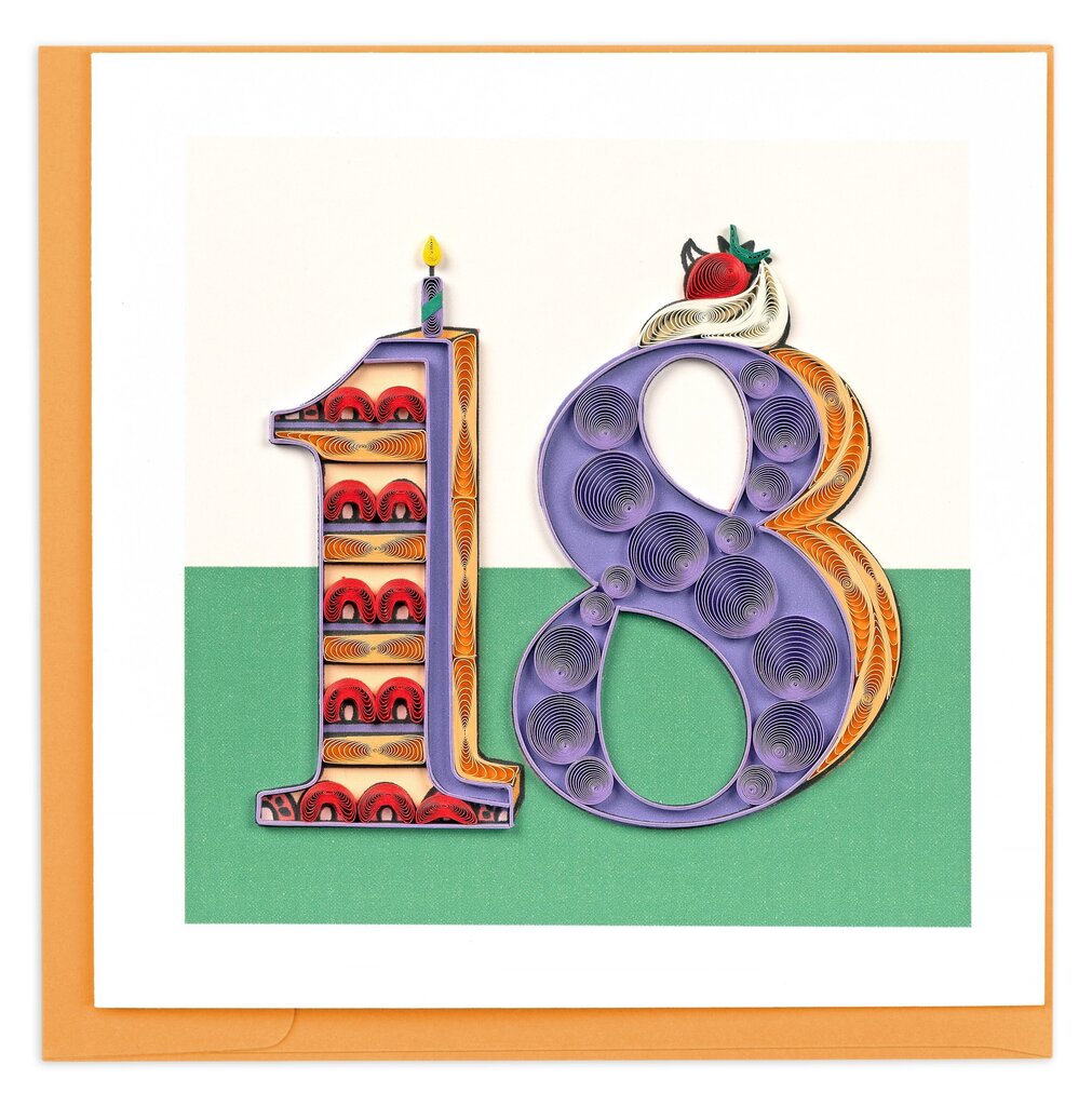 Birthday Milestone - 18 BD187