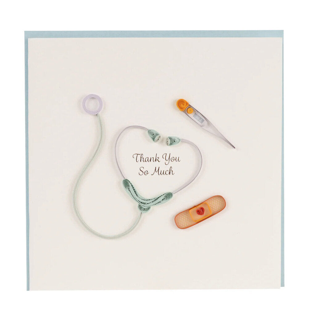 Thank You Healthcare Workers Quilling Card TY013