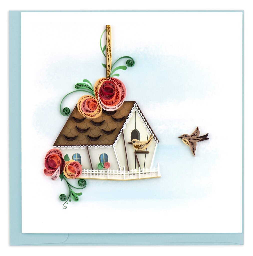 Birdhouse Quilling Card BL1259