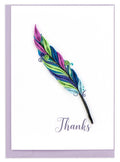 Thanks Quill Gift Enclosure Quilling Card GE566