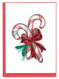 Candy Canes Gift Enclosure Quilling Card GE5003