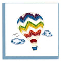 Hot Air Balloon Quilling Card BL1022