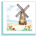 Dutch Windmill Quilling Card BL1375