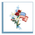 Memorial Day Flowers Quilling Card SO755
