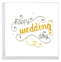 Happy Wedding Day Quilling Card LV264