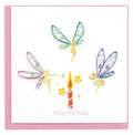 Birthday Fairies Quilling Card BD180