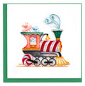 Christmas Train Quilling Card HD6014