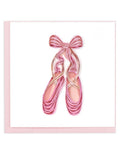 Ballet Slippers Quilling Card BL1307
