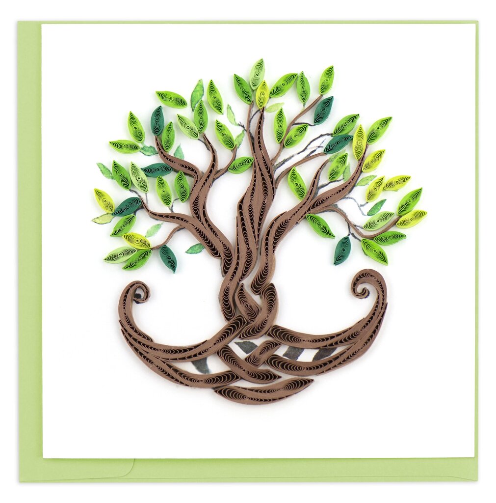 Tree of Life Quilling Card BL1299