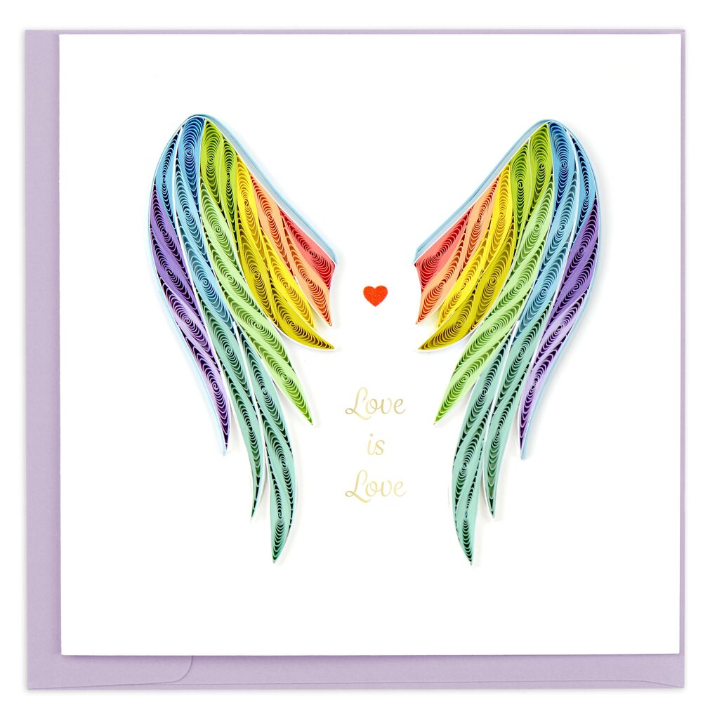 Pride Wings Quilling Card LV250
