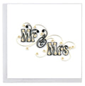 Mr & Mrs Quilling Card LV214