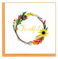 Thankful Wreath Quilling Card HD667