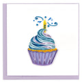 Cupcake and Candle Quilling Card BD162