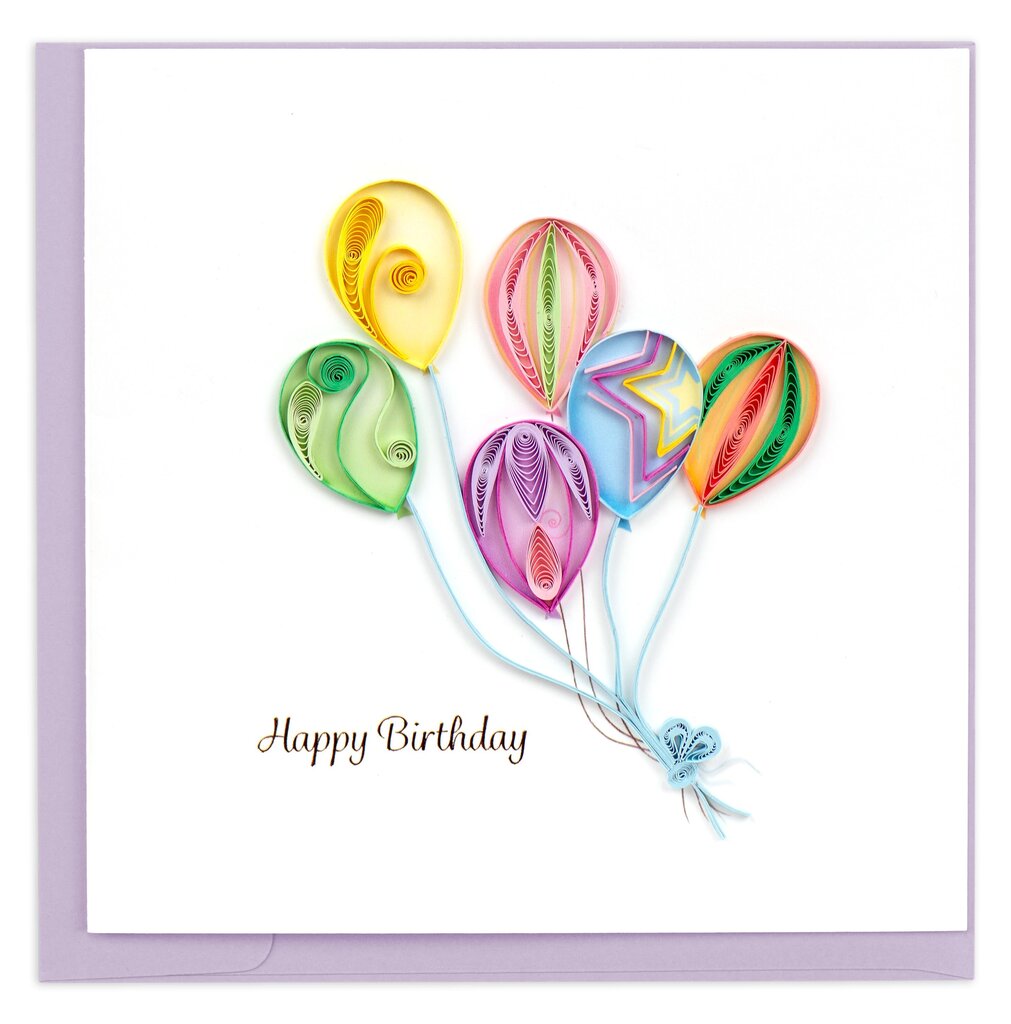 Colorful Balloon Bunch BD169