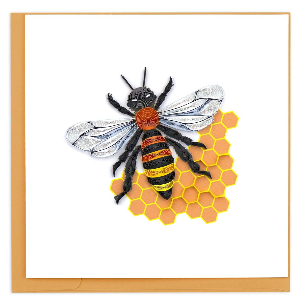 Honey Bee Quilling Card BL1201