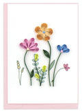 Wildflower Gift Enclosure Quilling Card GE572
