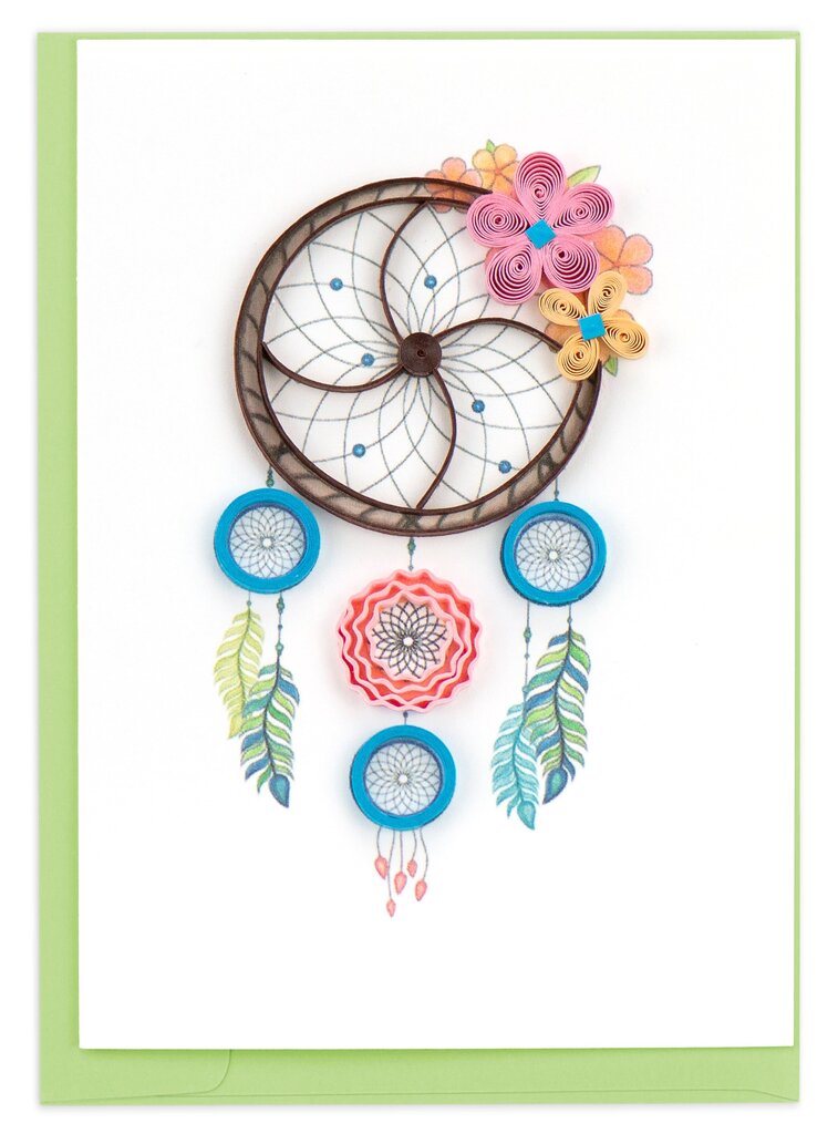 Dreamcatcher Gift Enclosure Quilling Card GE567