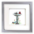 Brushed Silver Shadow Box Frame 1100-FSilver