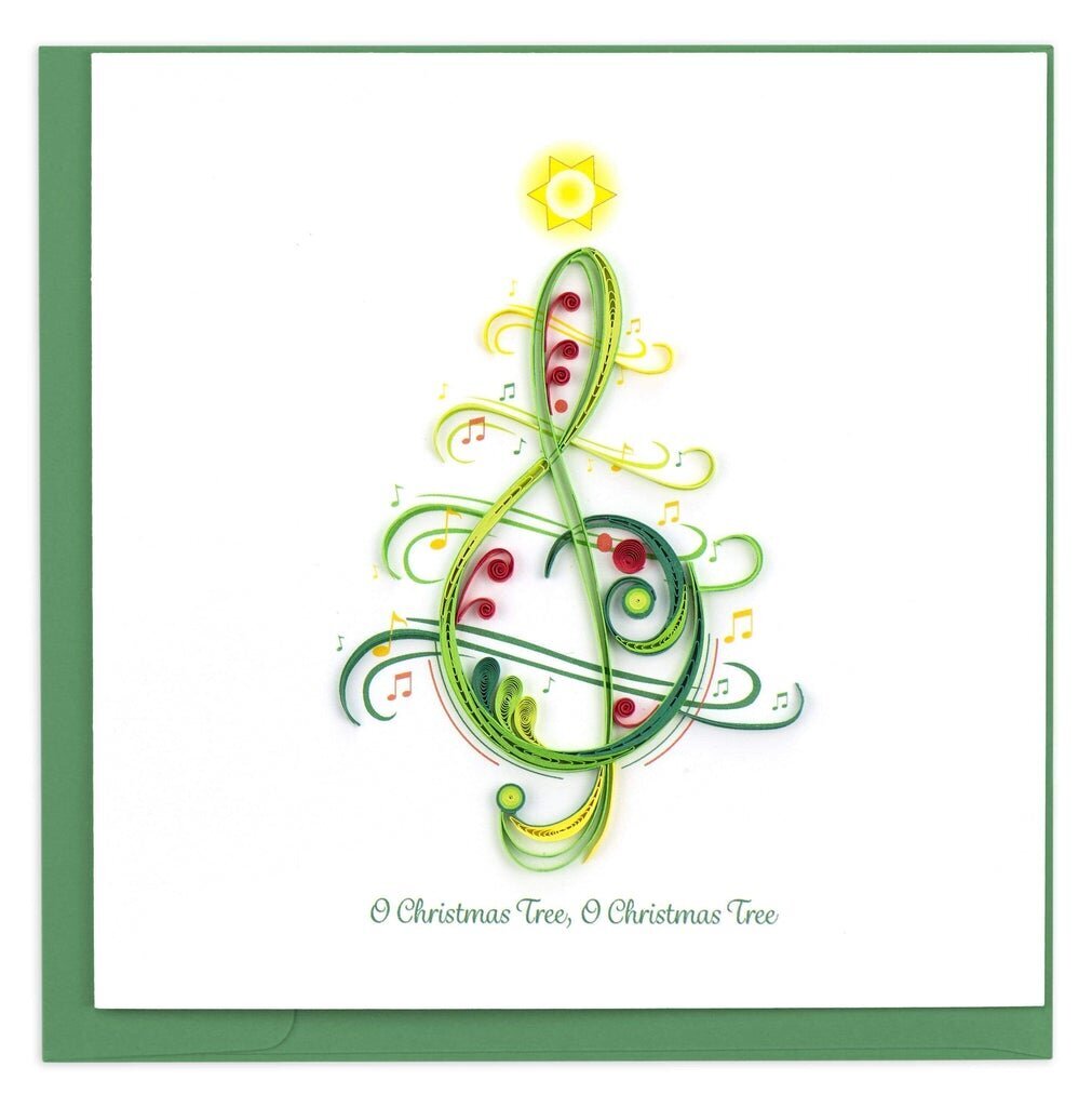Christmas Song Quilling Card HD671