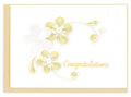 Floral Congrats Gift Enclosure Quilling Card GE575