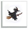 Witch Quilling Card HD622