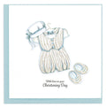 Boy's Christening Quilling Card SO728