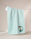 Celtics Grip Stripe Geometry Tea Towel