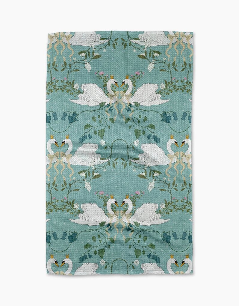 Crowded Grace Geometry Tea Towel