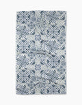 Floral Medallions Geometry Tea Towel