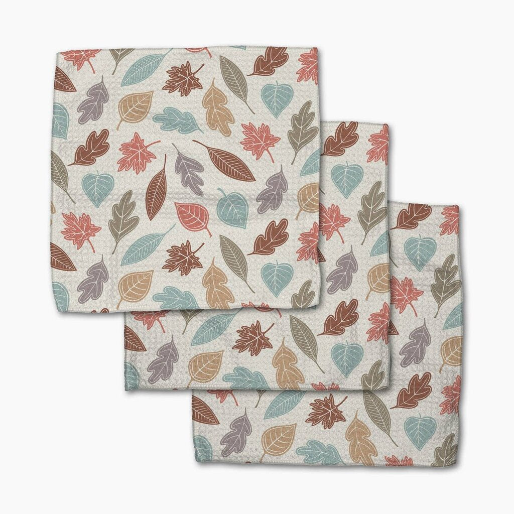 Harvest Scatter Geometry Dishcloth Set