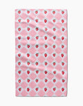 Vera Strawberries Geometry Tea Towel