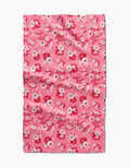 Romance in Bloom Geometry Tea Towel