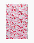 Sweet Valentine Geometry Tea Towel