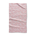 Saint Valentine Geometry Tea Towel