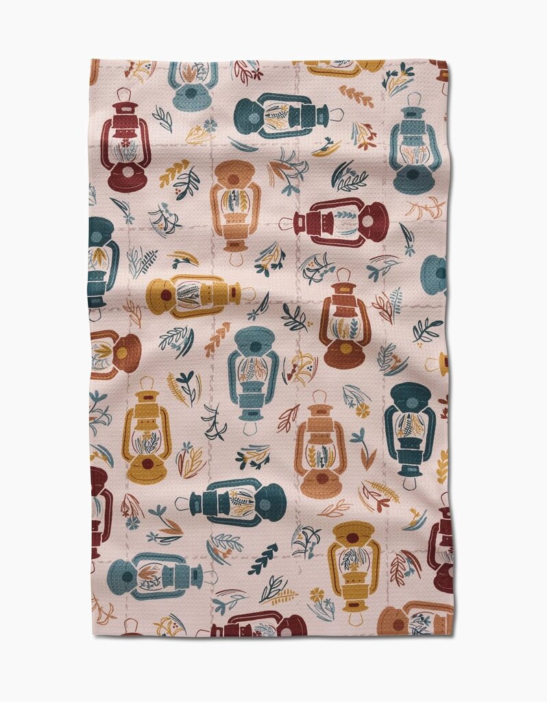 Bright Spot Geometry Tea Towel