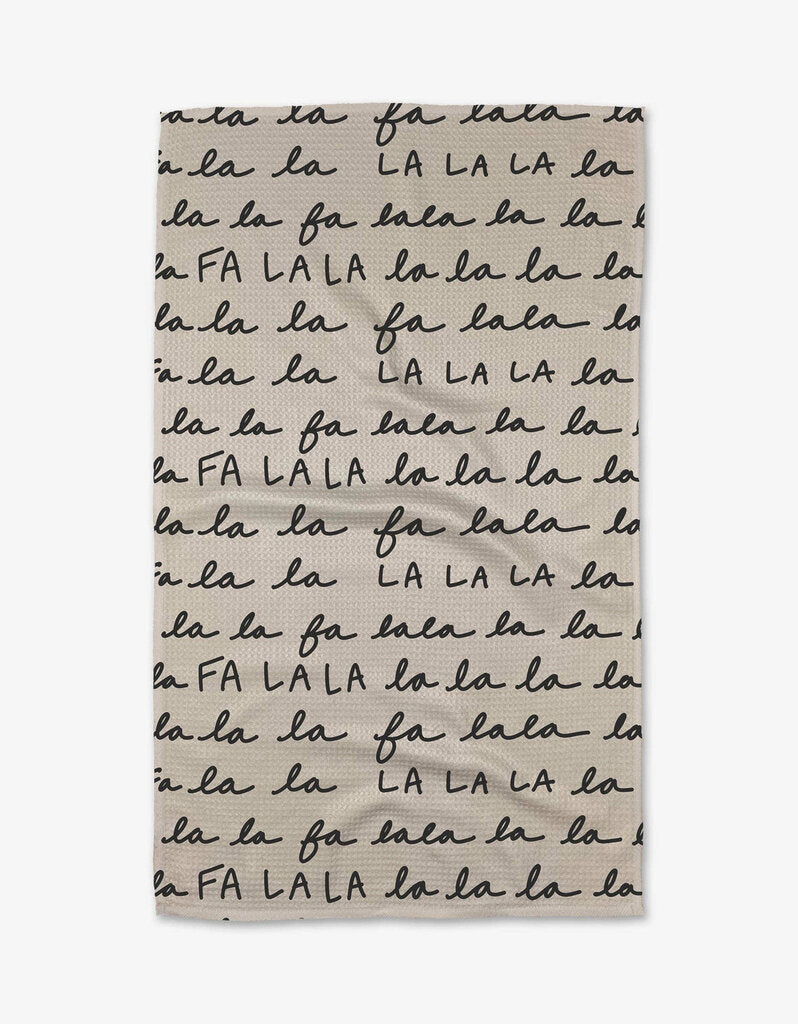 Fa La La Geometry Tea Towel