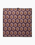 Squirrels Brown Geometry PAW Towel