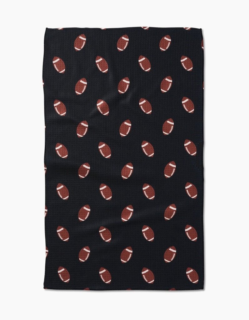 Quarter Back Geometry Tea Towel