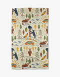 Mama Bear Geometry Tea Towel