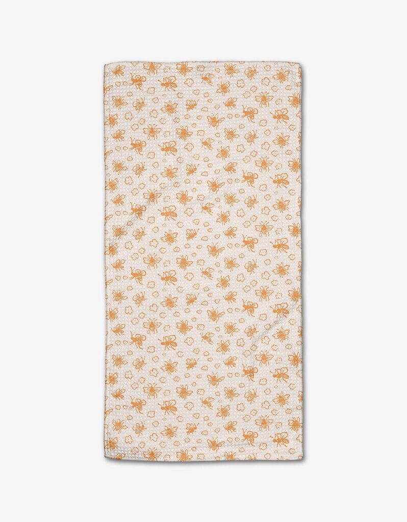 Honey Bee Geometry Bar Towel