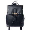 Yellowstone Longhorn Ash Studded Leather Backpack Black S-14001