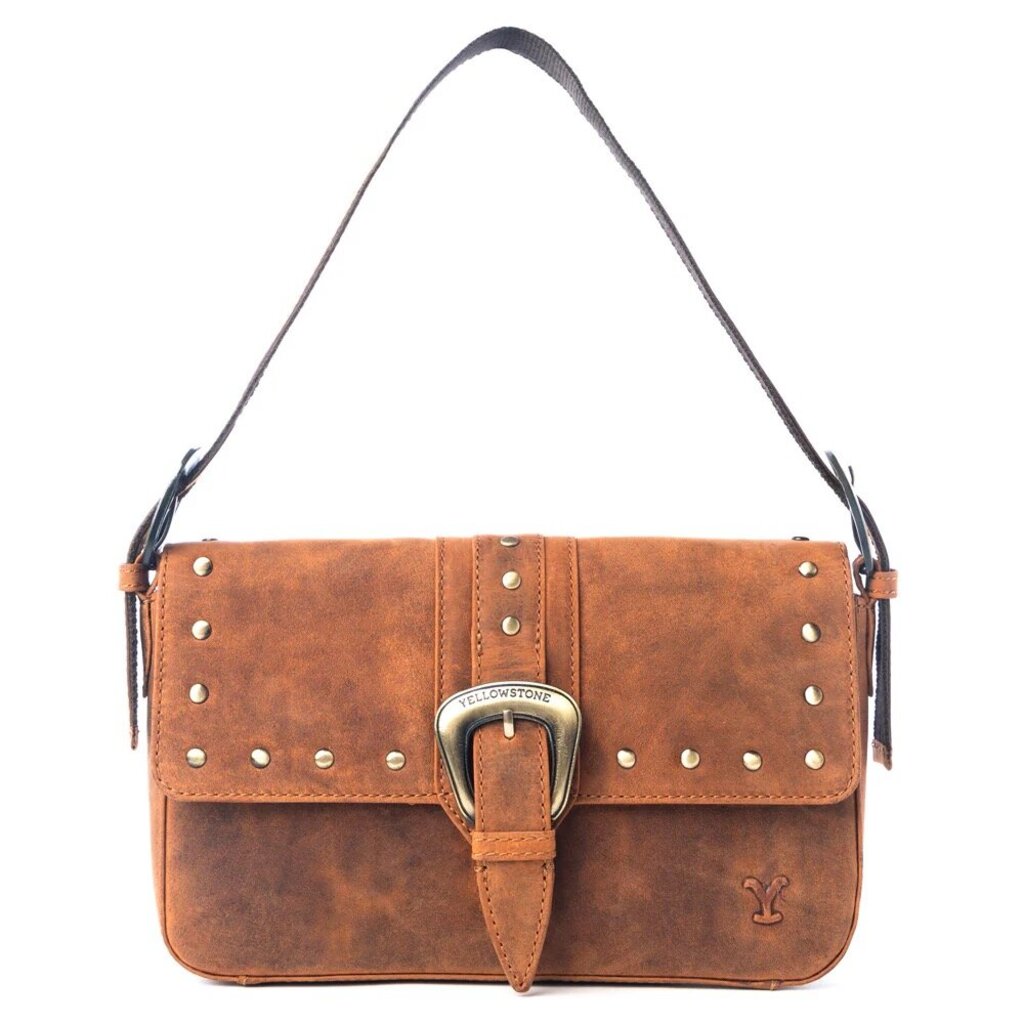 Yellowstone Amber Paradise Myra Handbag with Rivets S-13314